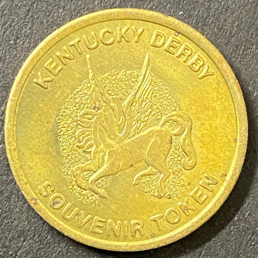Kentucky Derby Souvenir Token Louisville Kentucky Horse Head 23mm (#1)