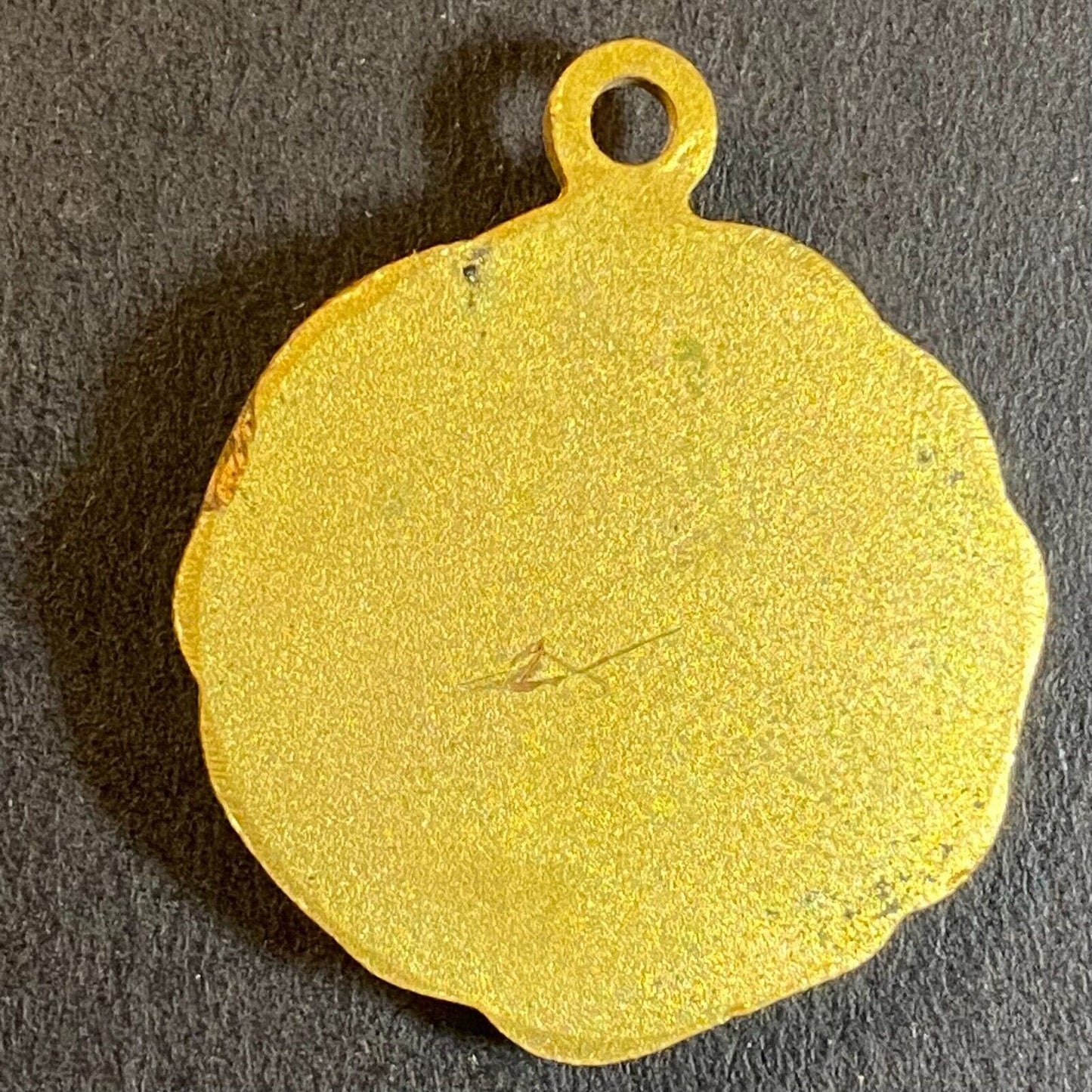 1928 County Champs Football Player Kicking Pendant / Medal 24mm 8g