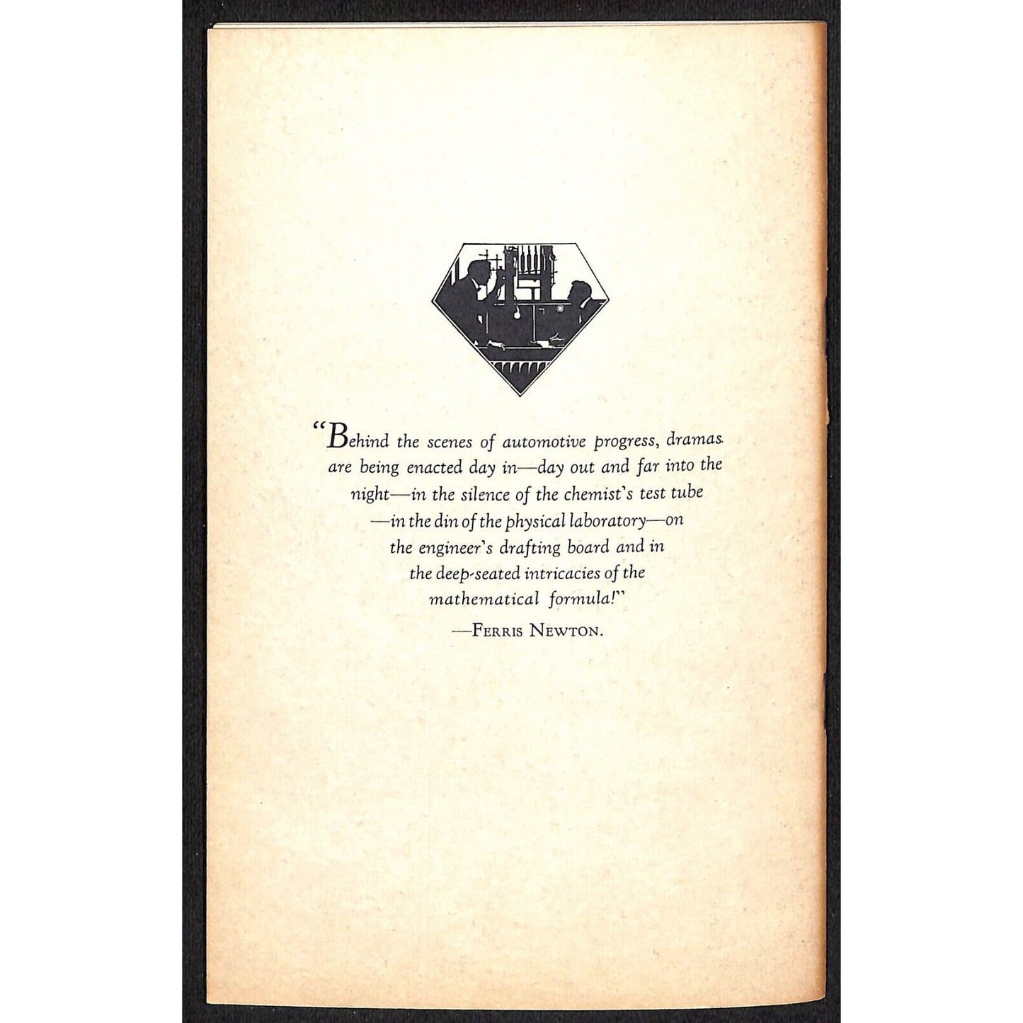 General Motors 1938 "Chemistry and Wheels" Booklet 23pp VGC