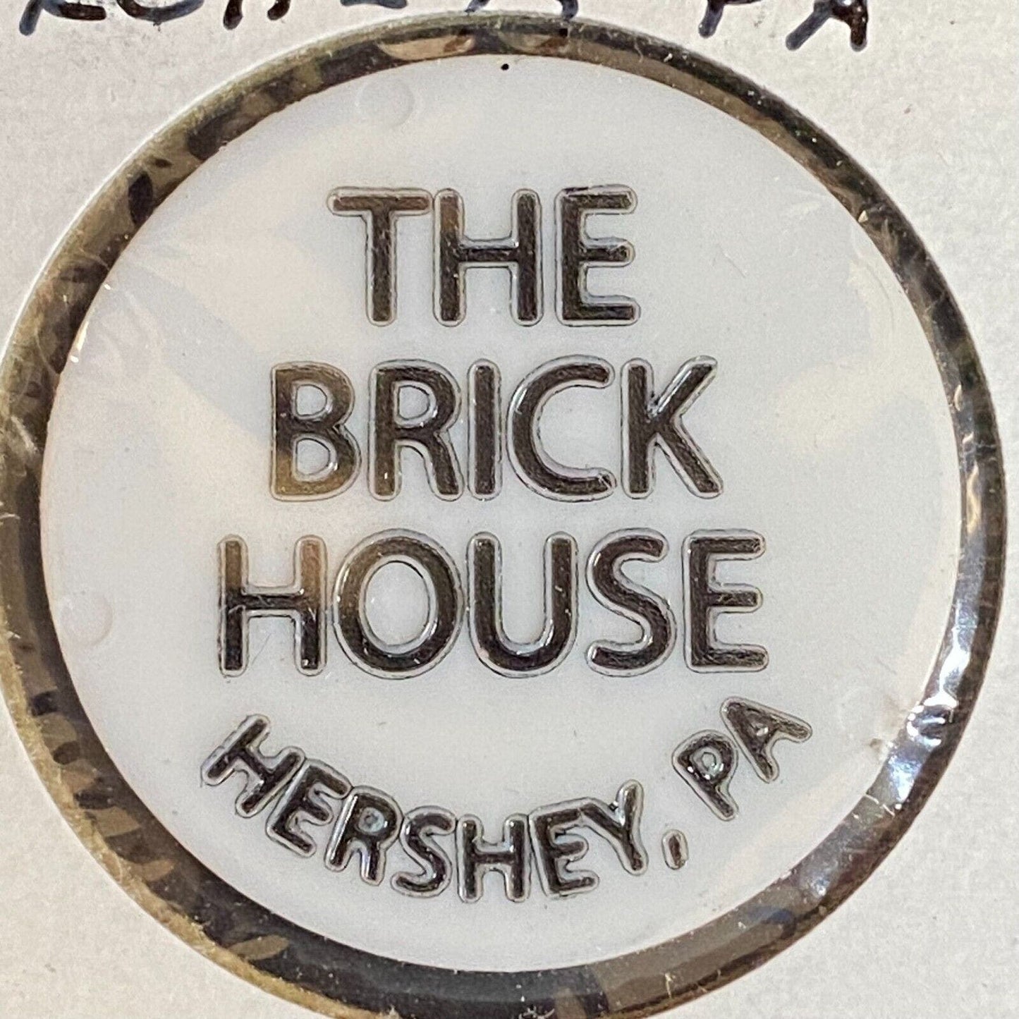 Hershey, PA "The Brick House" c1980's ? Plastic "G/F One Draft" Token