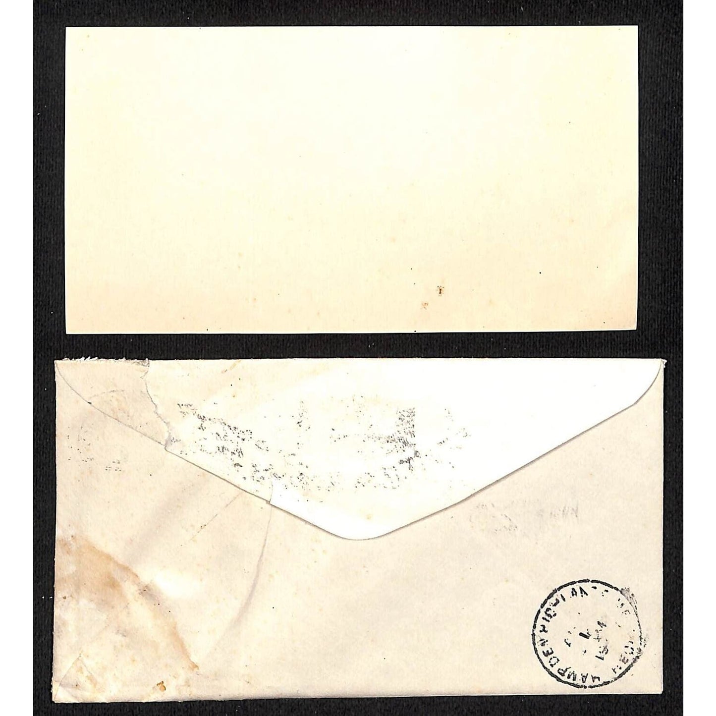 Bangor, ME Eastern Trust & Banking Co. 1912 Dividend Notice Card Knowlton*