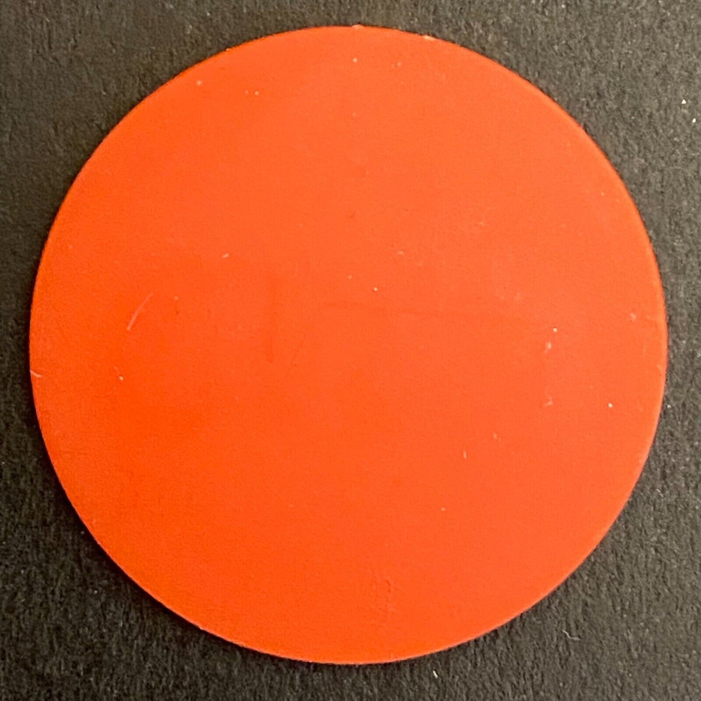 Paducah Area Transit System (KY) PATS Red Plastic Token 28mm c1970's (#2)