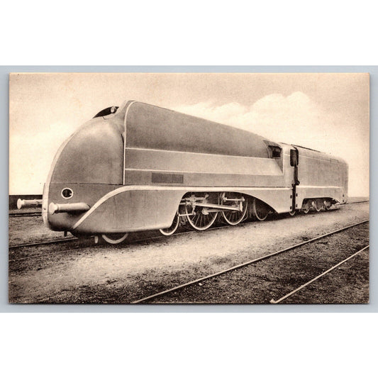 French Railroad RPPC* Postcard Machine 221 B 11 Series 221 A 1 - 20 c1940 H.M.P.