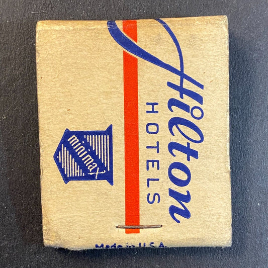 Hilton Hotels in Texas c1940s Mostly Full (-3) Matchbook Scarce