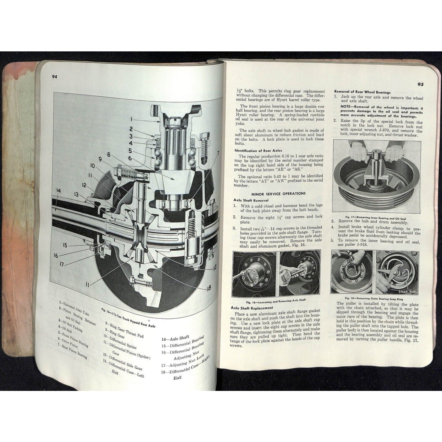 1941 Chevrolet Shop Manual 292pp Fair to Good Condition