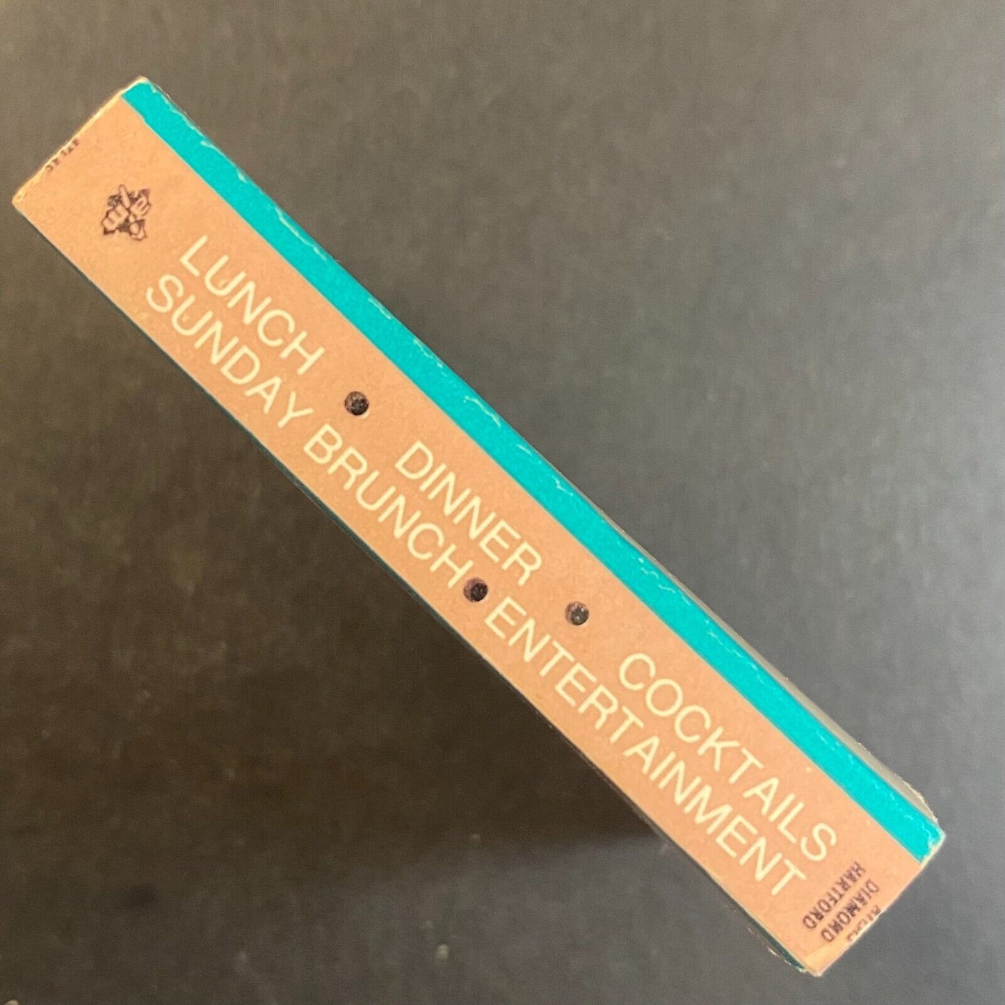 Britannia Spoon Company Restaurant (1981-95) Yalesville, CT Vintage Matchbox VGC