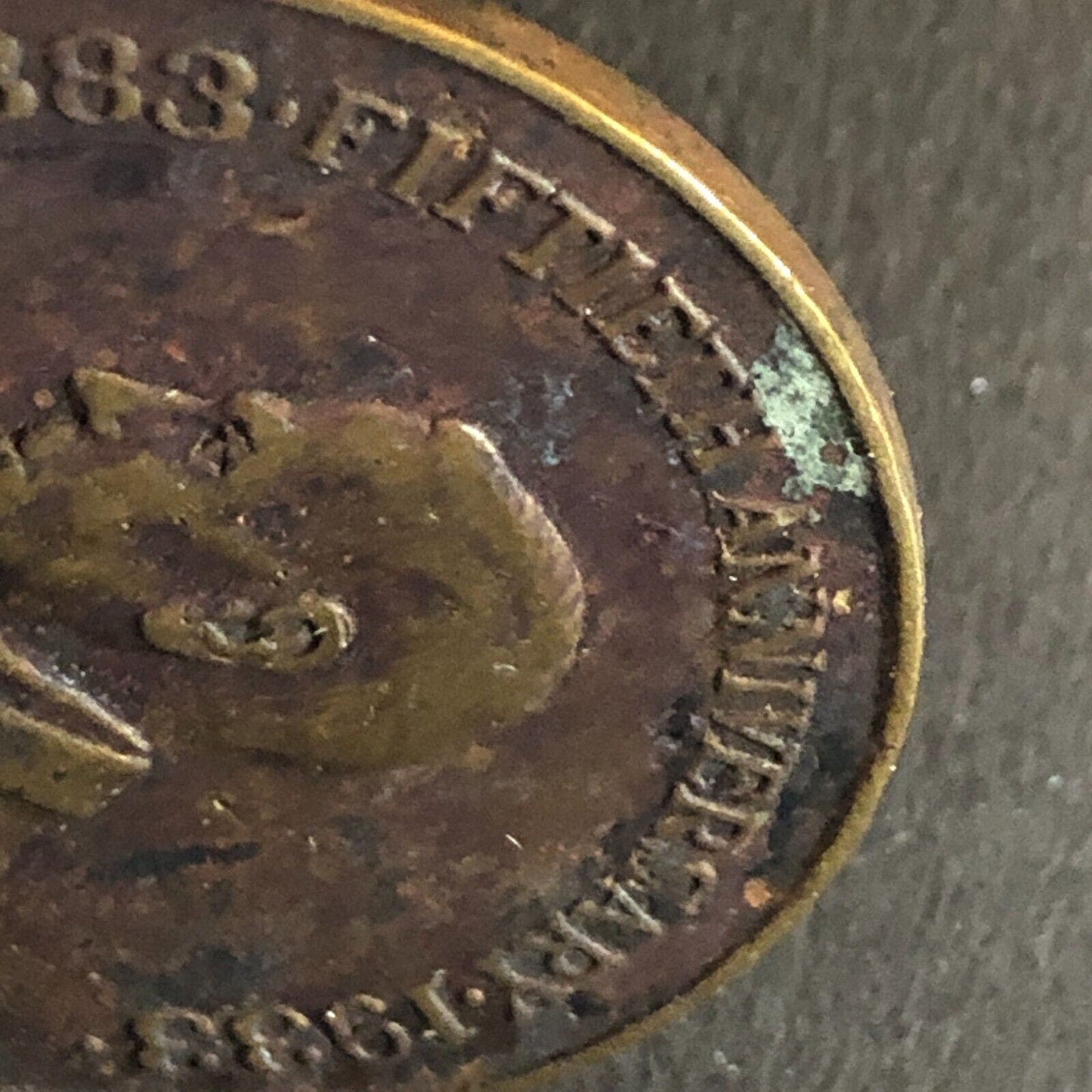 Ed Friedrich 50th Anniversary 1883-1933 Good Luck Medallion 33mm 12g