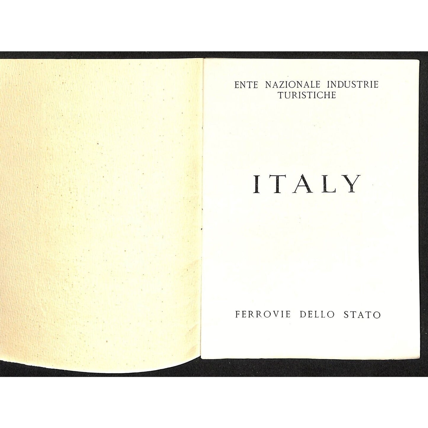 "Italy" c1930's Pictorial Travel Brochure 26pp 5 1/2" x 7 1/2" G/VGC