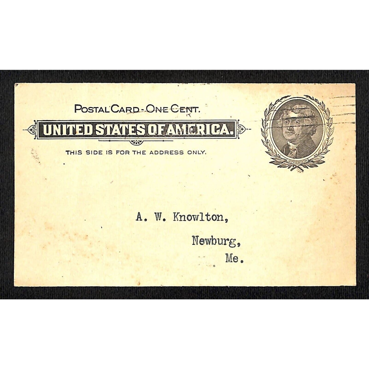 Bangor, ME Sawyer Boot & Shoe Co. 1901 Postal Card Postcard "Settle the Bills"
