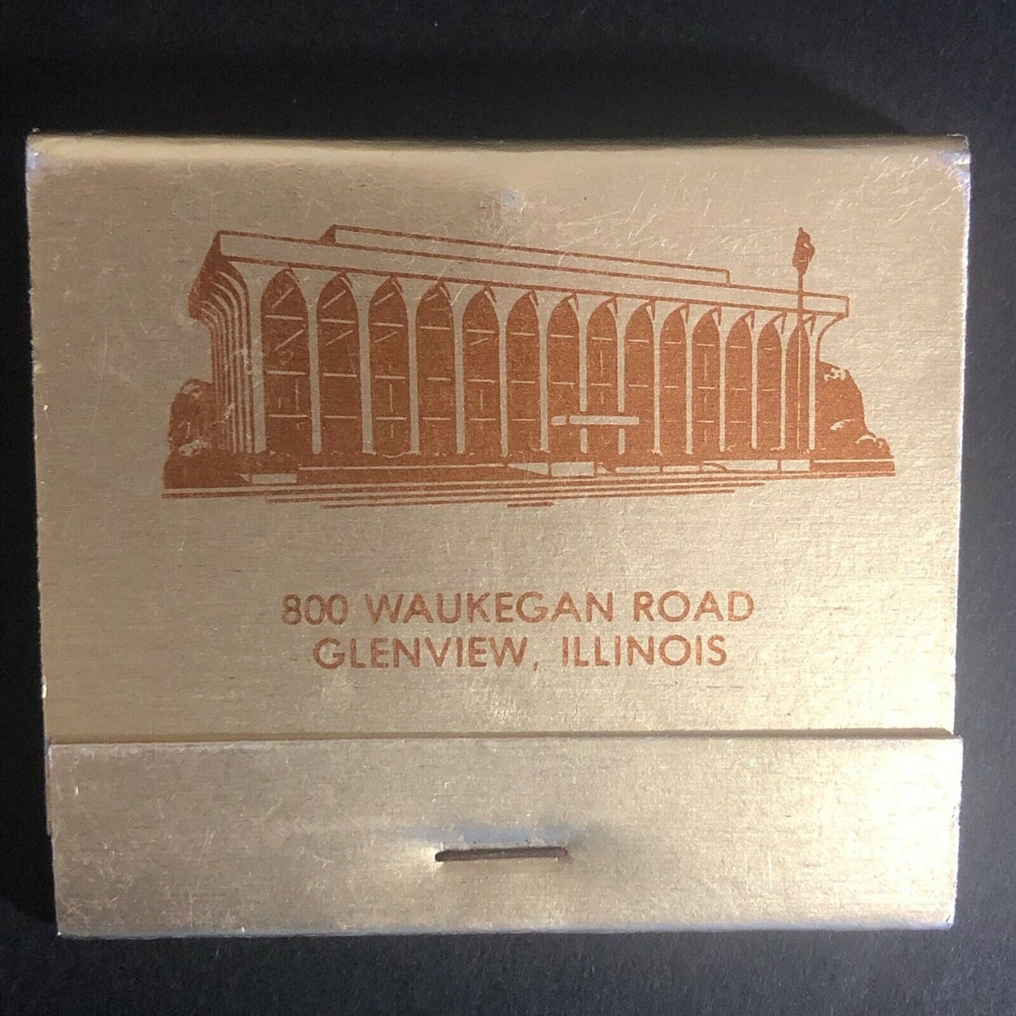 "Glenview State Bank" Illinois Open 7am 7pm c1970's-80's Full Matchbook