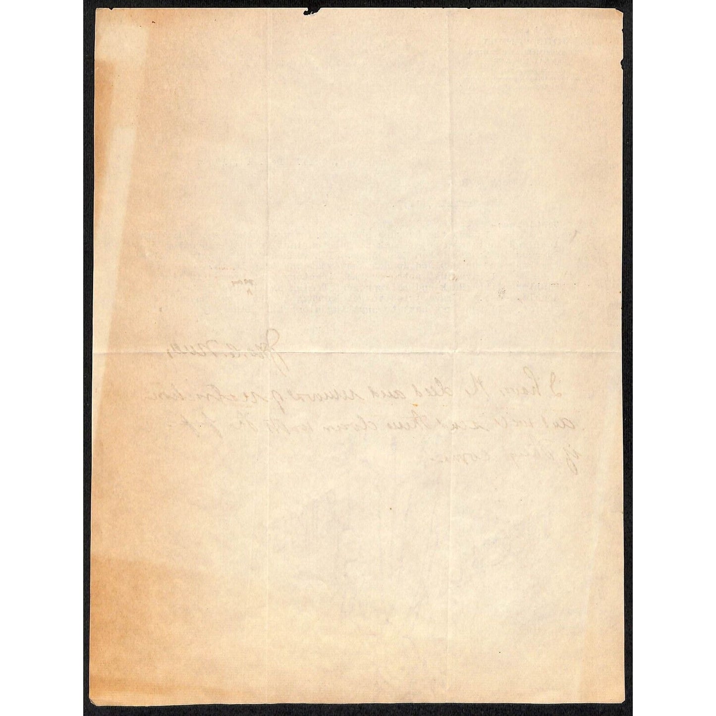 1906 John C. Nulk Mortgage / Real Estate I.T. Muskogee, OK TLS Letterhead