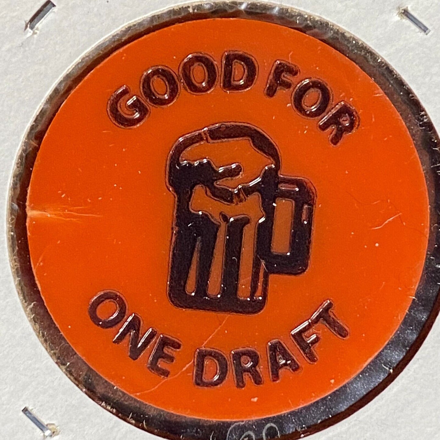 Bloomsburg, PA Elks Lodge 623 Plastic Drink Token G/F One Draft