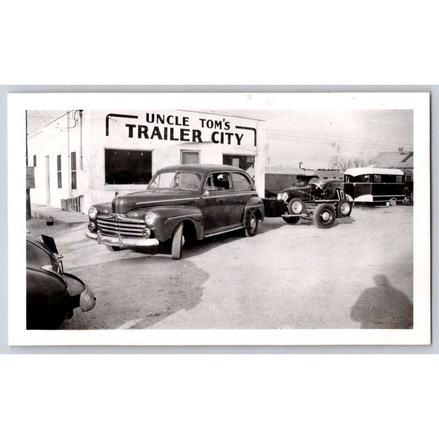 10 Race Car Photos c1948-52 Car # 10 Driver? Uncle Tom's Trailer City