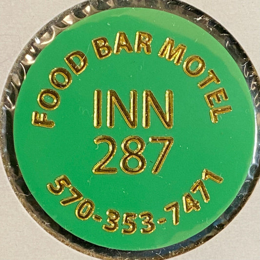 Morris, PA Inn 287 Restaurant c1998 Plastic Token G/F One Can Soda