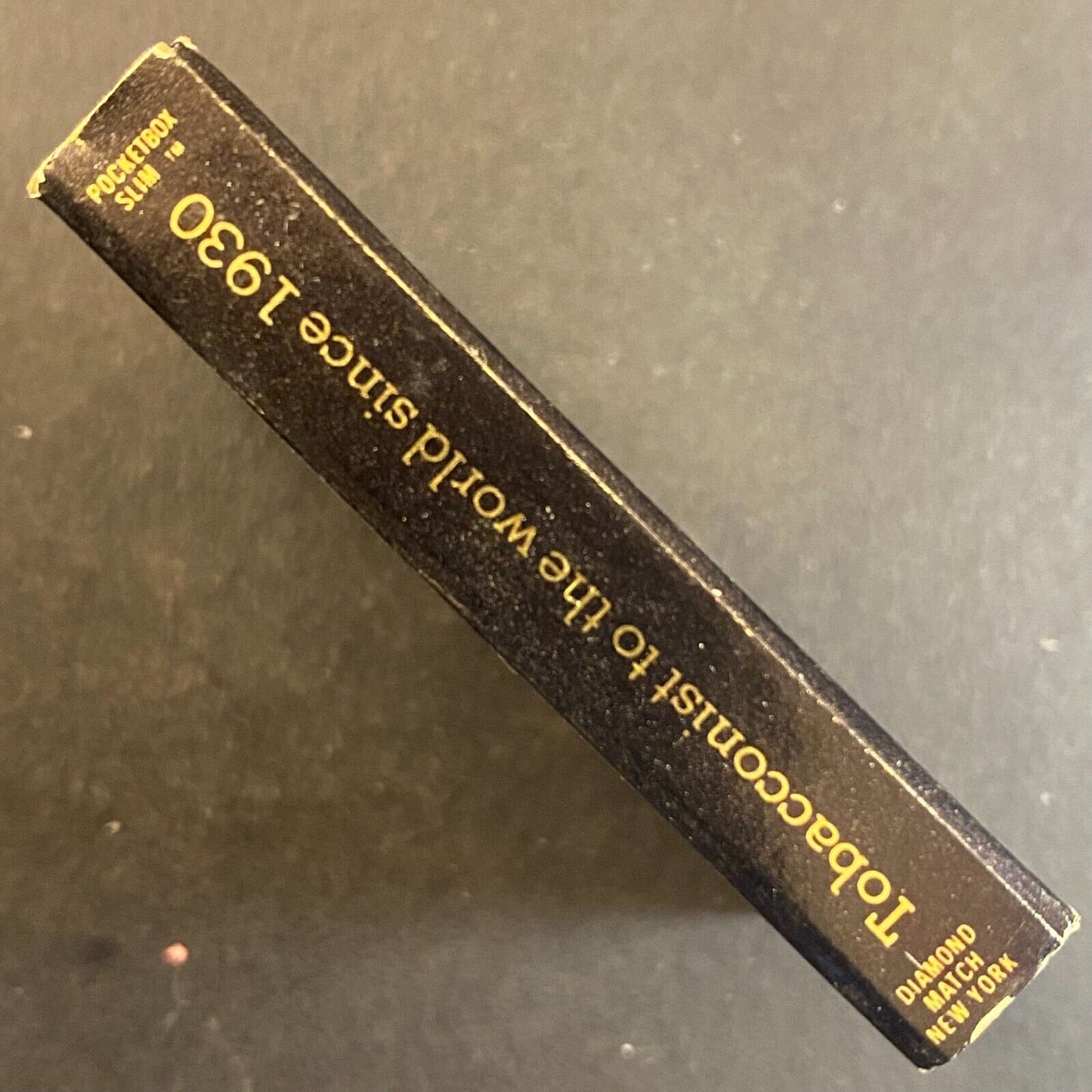 Nat Sherman (Tobacconist) 711 Fifth Ave NYC Vintage Matchbox c1980's Scarce