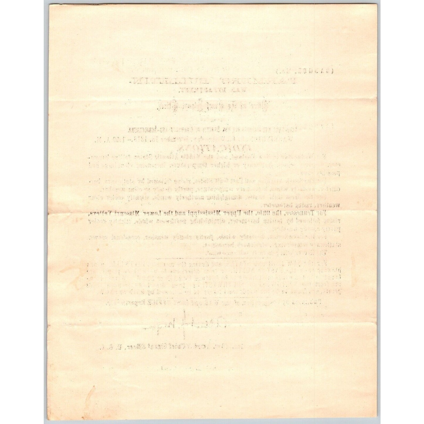 Bangor, ME Chief Signal Office, War Department Farmers' Bulletin - Dec. 18, 1878