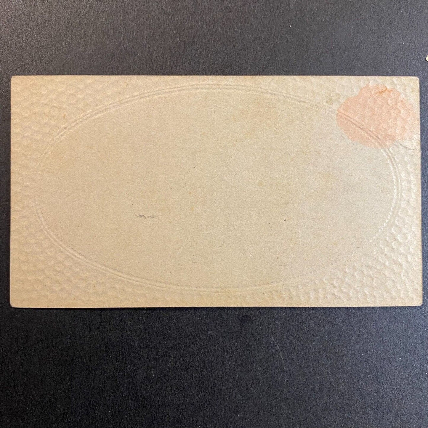 "Miss Peter Lane" Victorian Hidden Name Card "Glad Hours" w/ Doves Hand Flowers