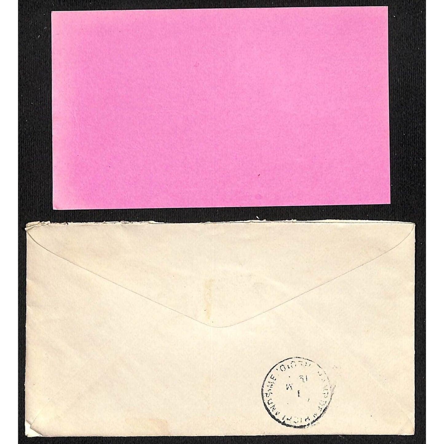 Maine Central Railroad Co. 1912 Dividend Notice Card / Ink Blotter? Knowlton*