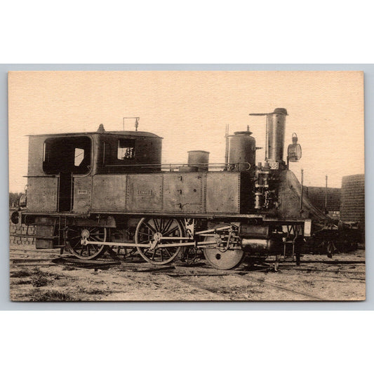 French Railroad RPPC* Postcard Machine Tender 0233 Series 0231-0240 c1900 H.M.P.