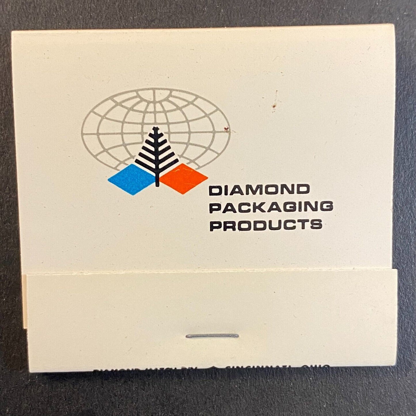 Diamond Packaging Products 4 Full 30-Strike Matchbooks c1975-80's VGC