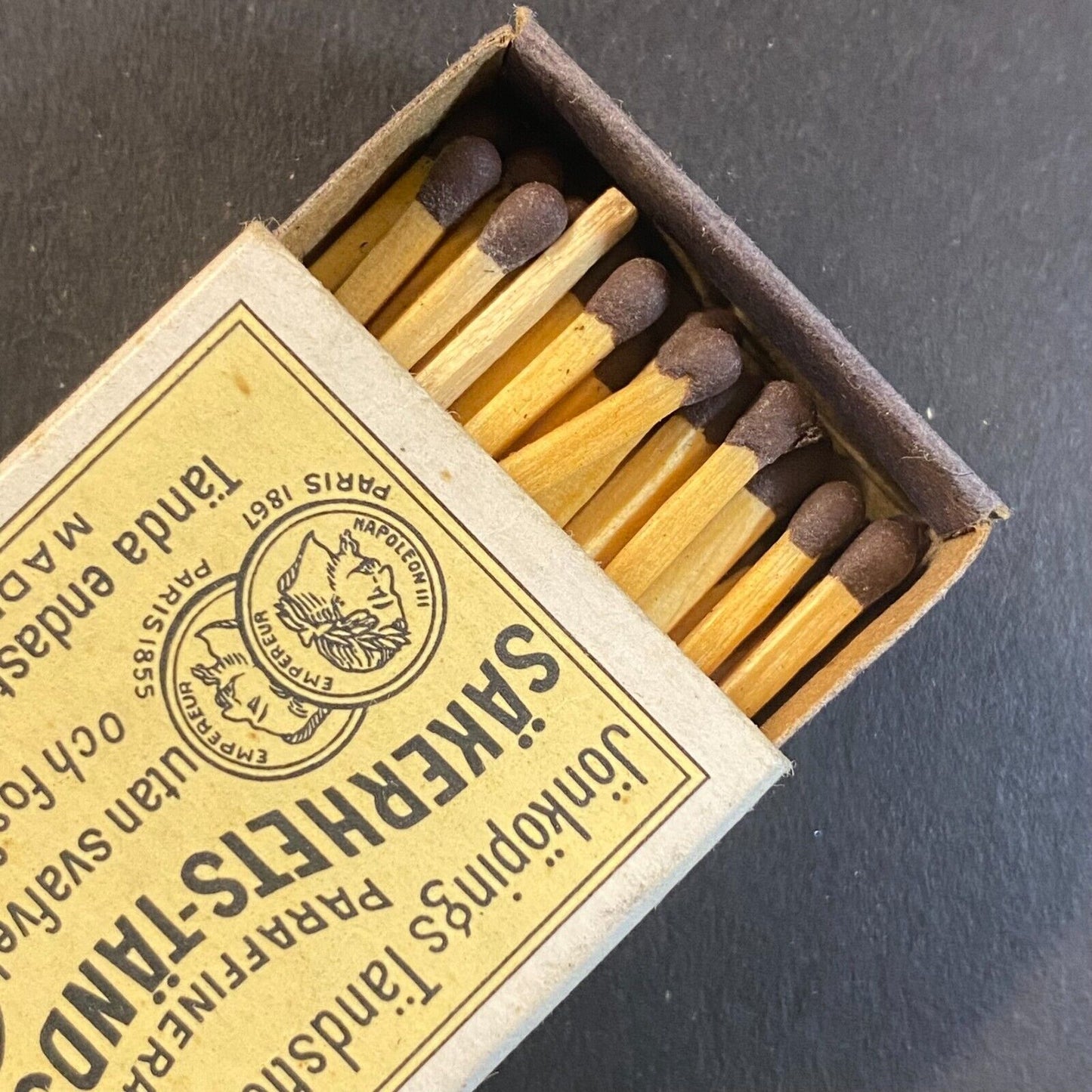 Swedish Vintage Retro / Reproduction Art Matchbox