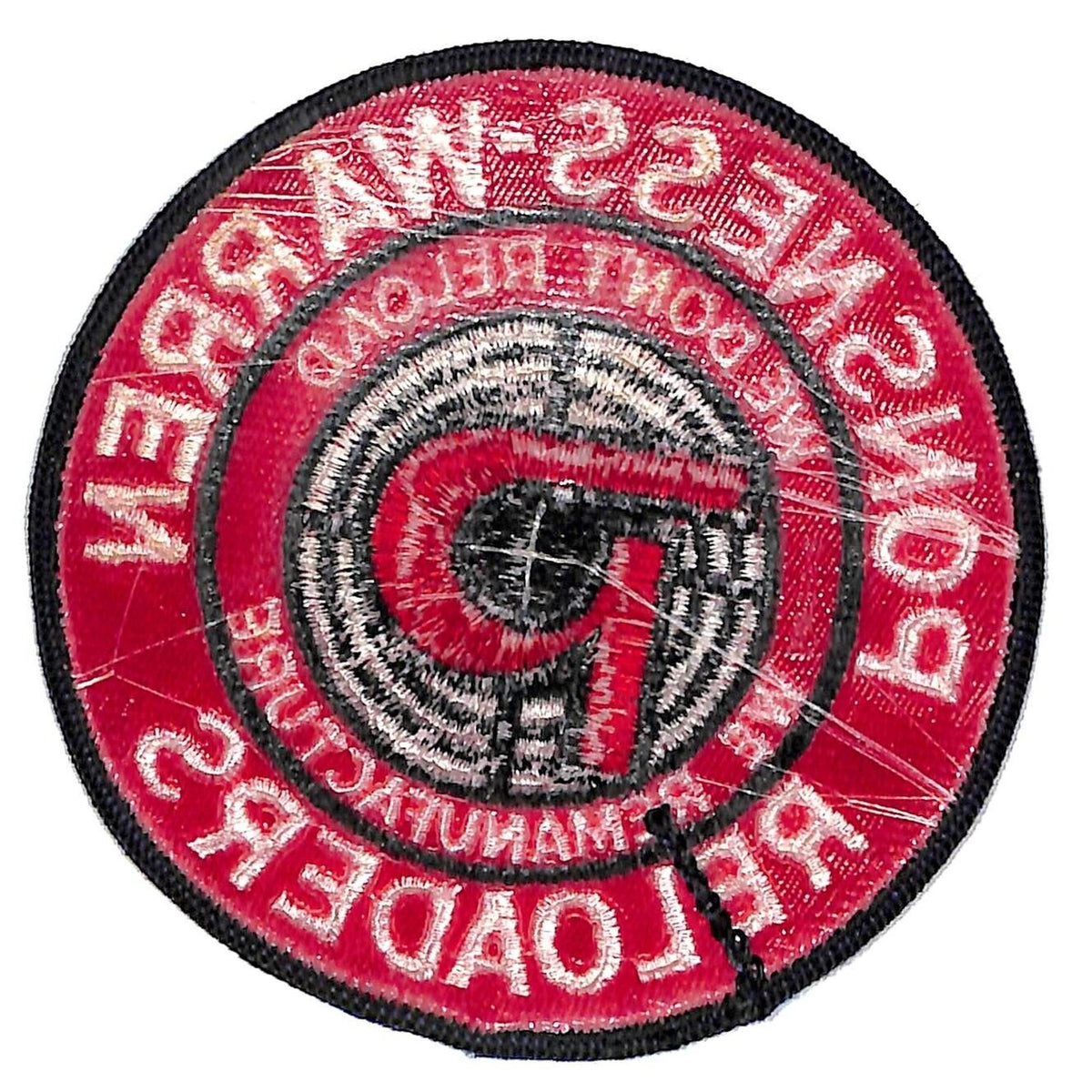 Ponsness Warren Reloaders c1980's Emb. Patch 3 3/4" VGC NOS Scarce