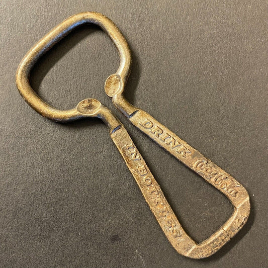 Drink Cola-Cola In Bottles Vintage Steel Bottle Opener 3 1/4"