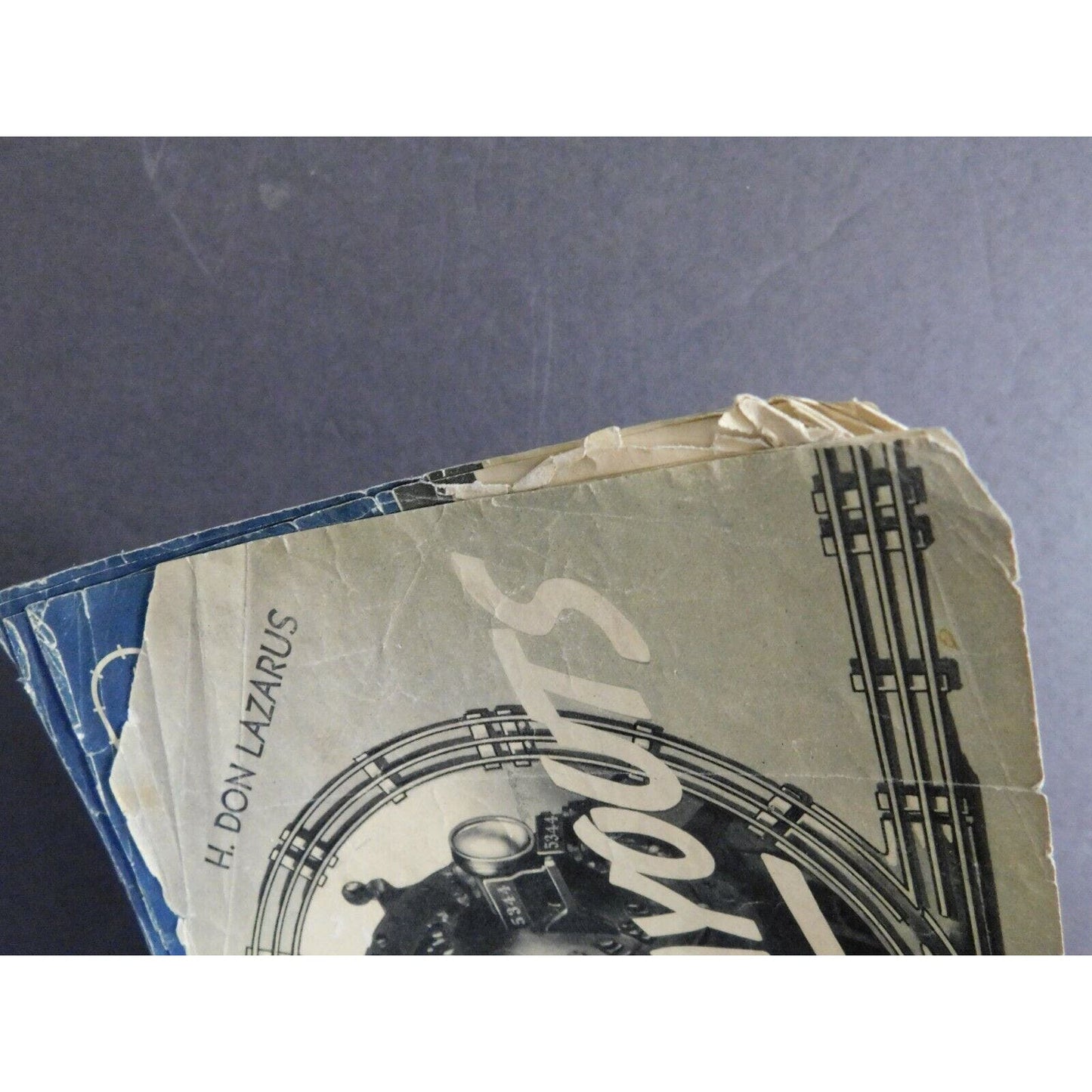 1937 Lionel "Track Layouts" Booklet 18 pgs - Terrible Condition