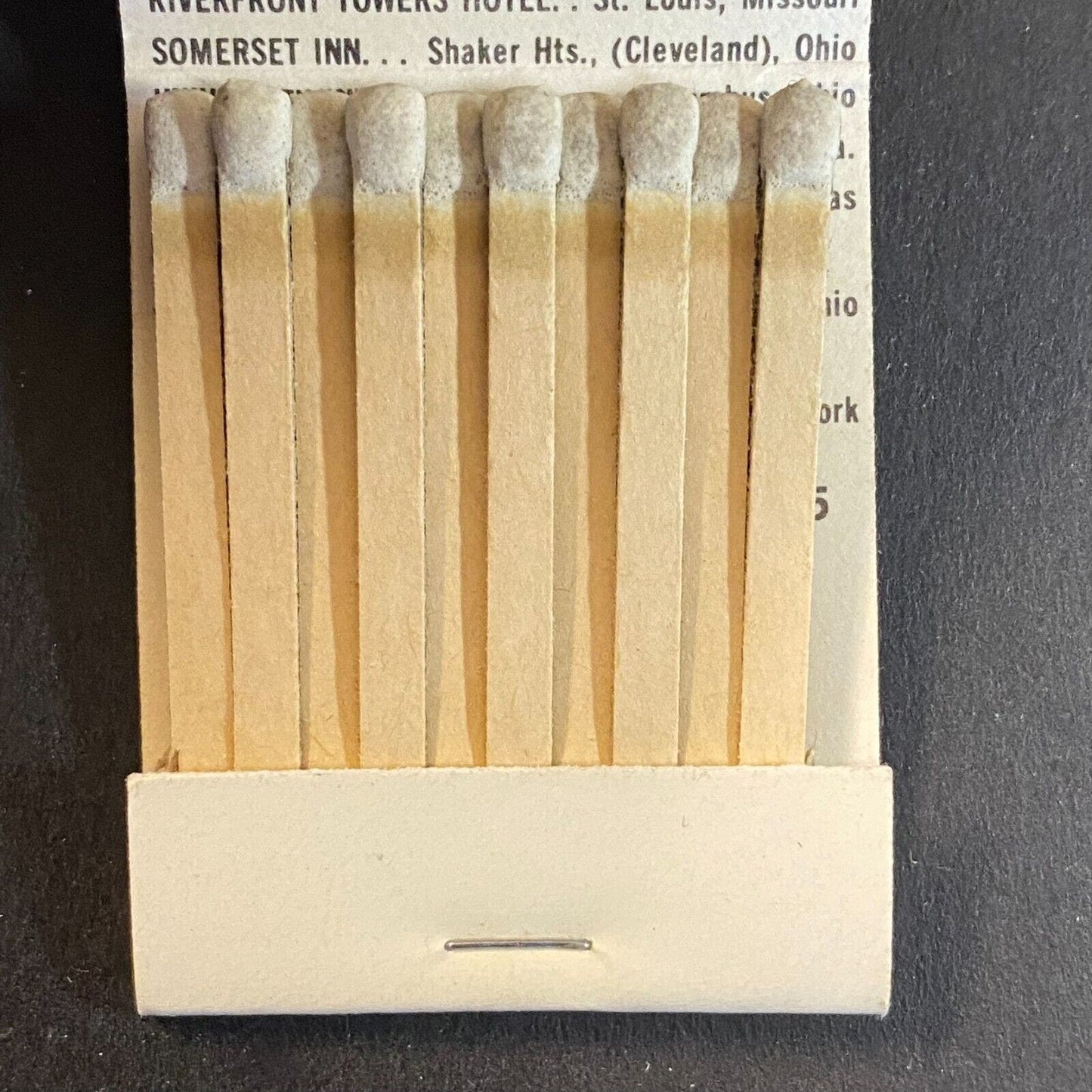 Stouffer Hotels c1974-80's Full Matchbook VGC