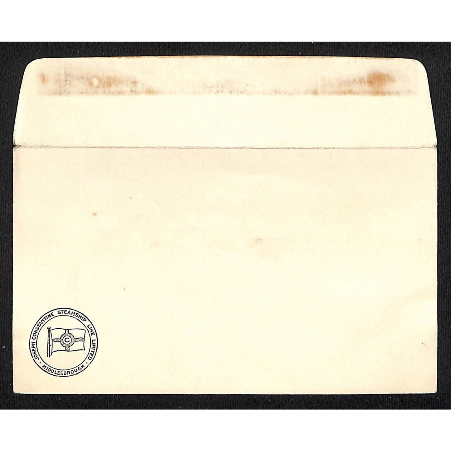 Joseph Constantine Steamship Line 1937 NOS Ocean Liner Stationary Cover Scarce