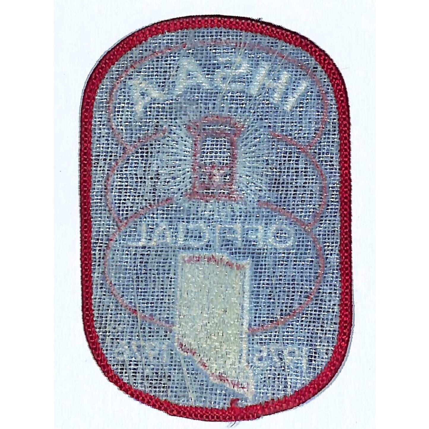 IHSAA Official Indiana High School Embroidered Patch 2 1/2" x 4" 1975 1976 VGC