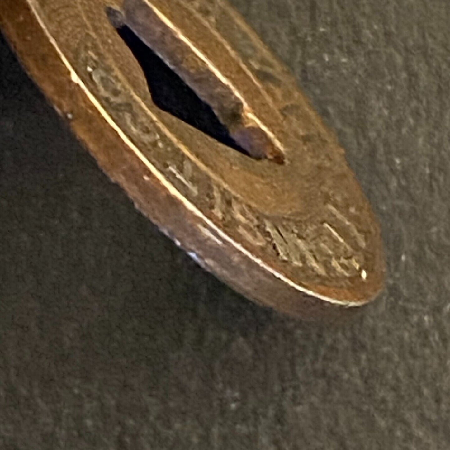 Lehigh Valley Transit Co (Allentown, PA) "Fare Check" Transit Token 16mm (#10)