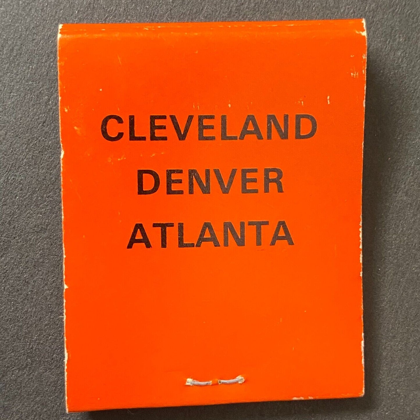 Fisherman's Cove Restaurant Cleveland Full Matchbook c1960's -74 w/ Lobster Art