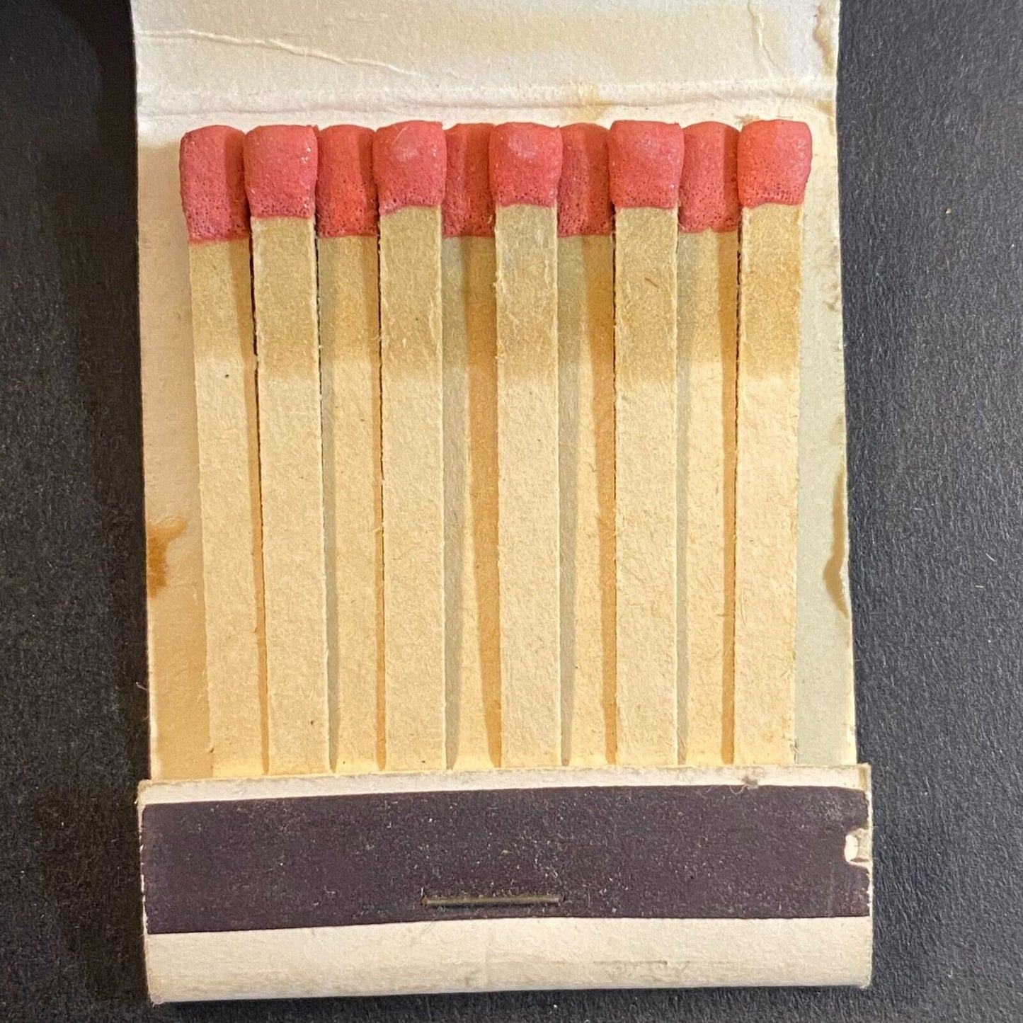 4 B's Cafe "Our Steaks are Honey's" Montana Locations Full Matchbook c1960's Bee