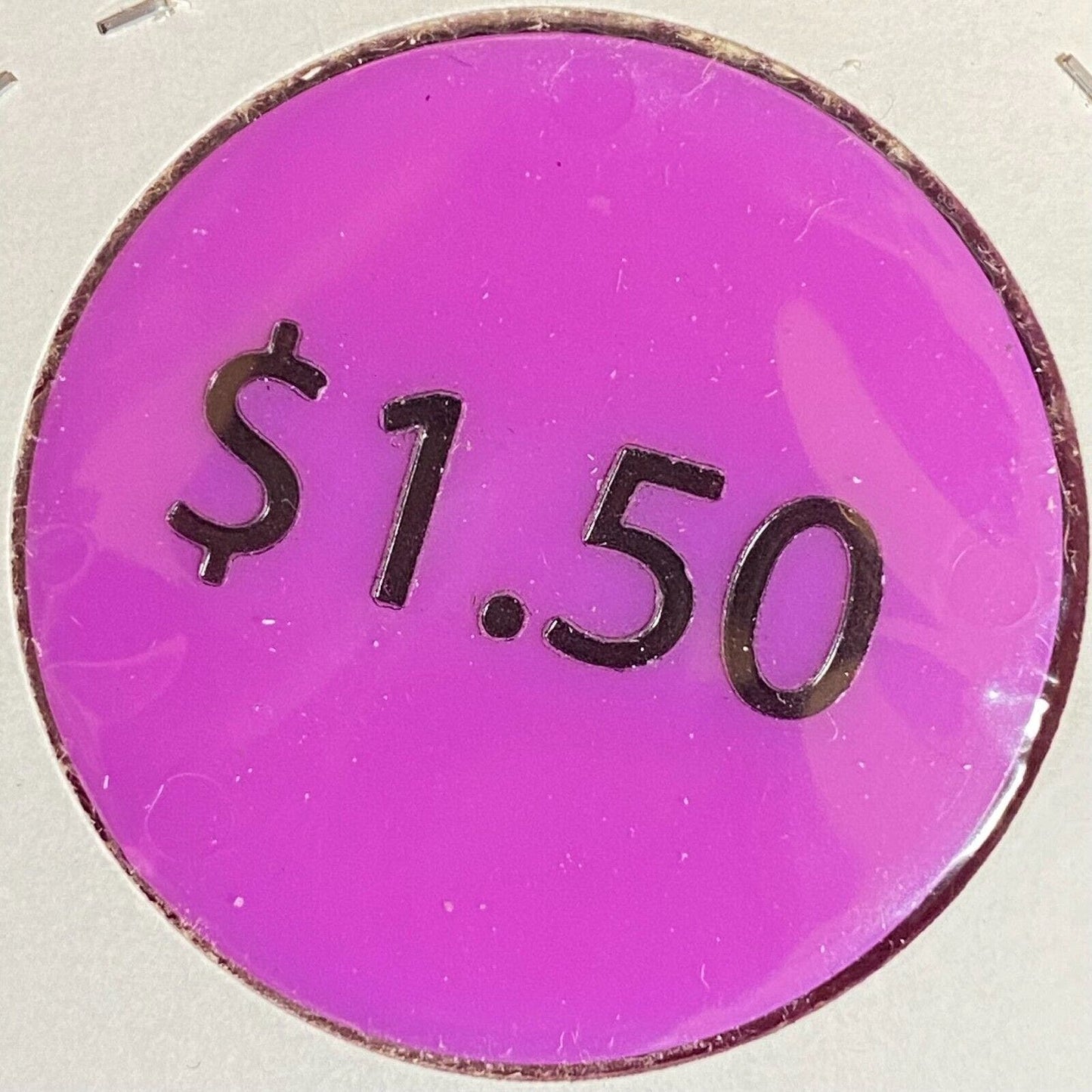 Hastings Moose Lodge #353 c1970's-80's Plastic "$1.50" Token