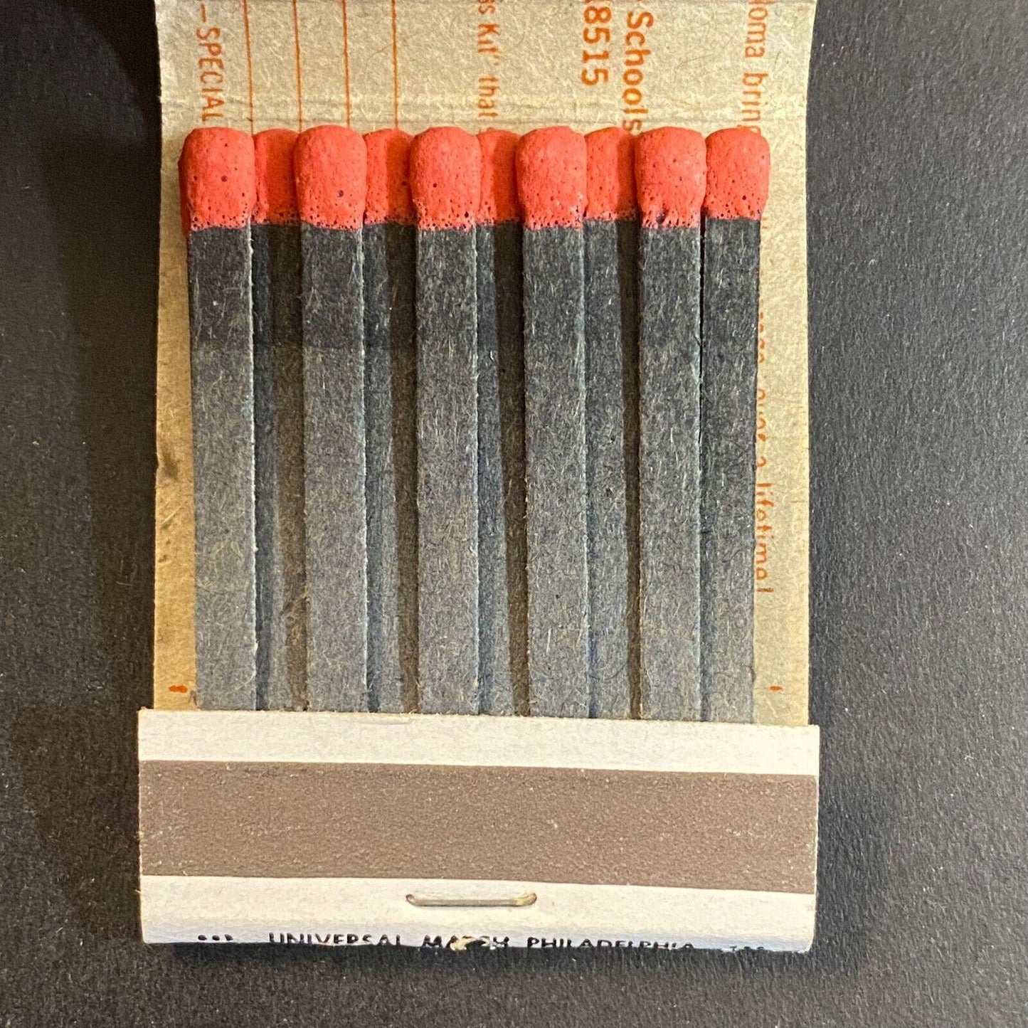 "The Pay-Off" ICS Mail Order Success c1965-73 Full Matchbook VGC Scarce