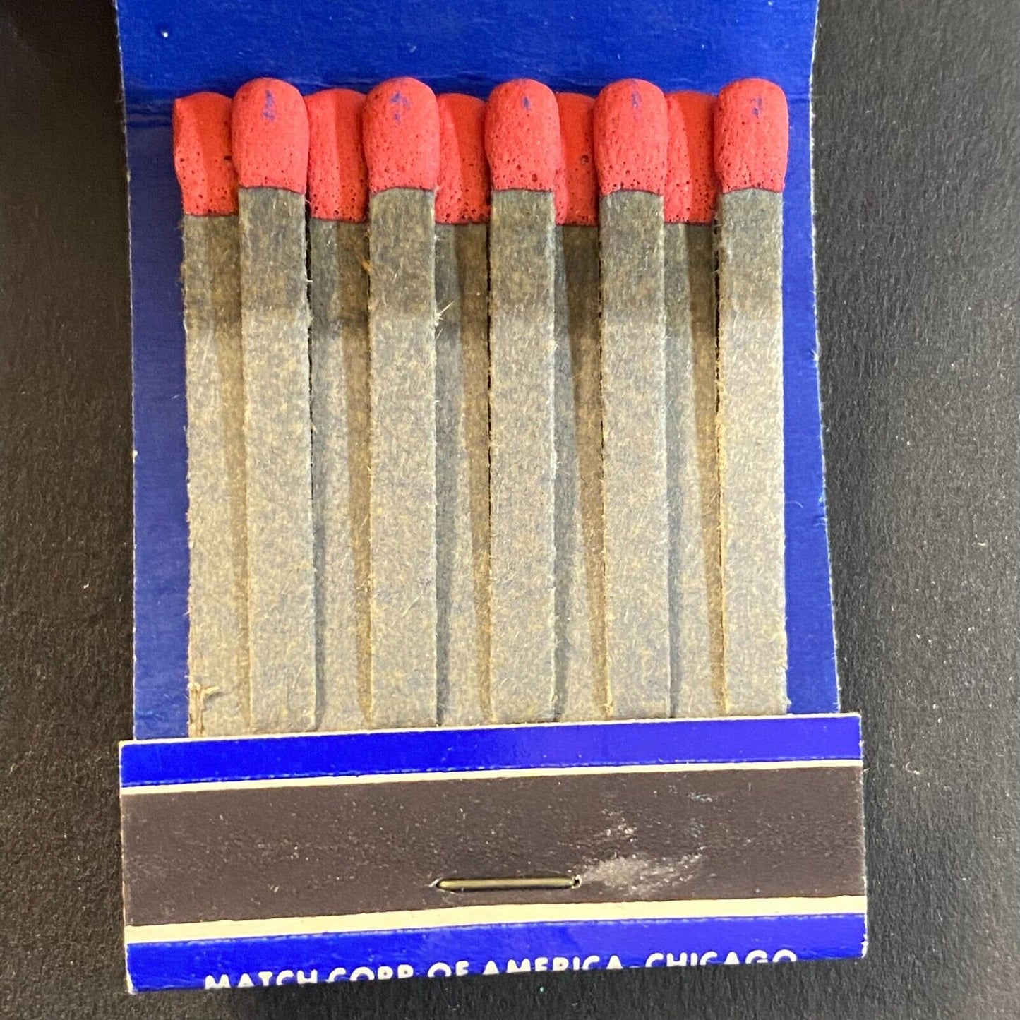 Marigold Arcade Bowling Grace Street Chicago, IL c1950's Full Matchbook VGC