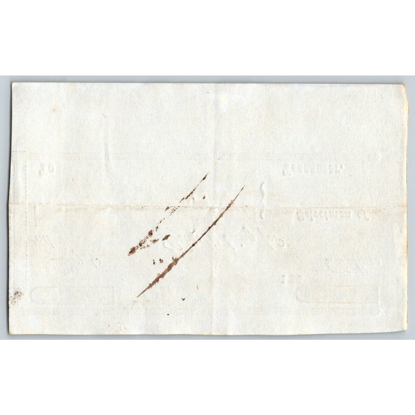 1847 Jabez Knowlton* Newburgh ME Town Check for Damage of Road + Allowed by Town