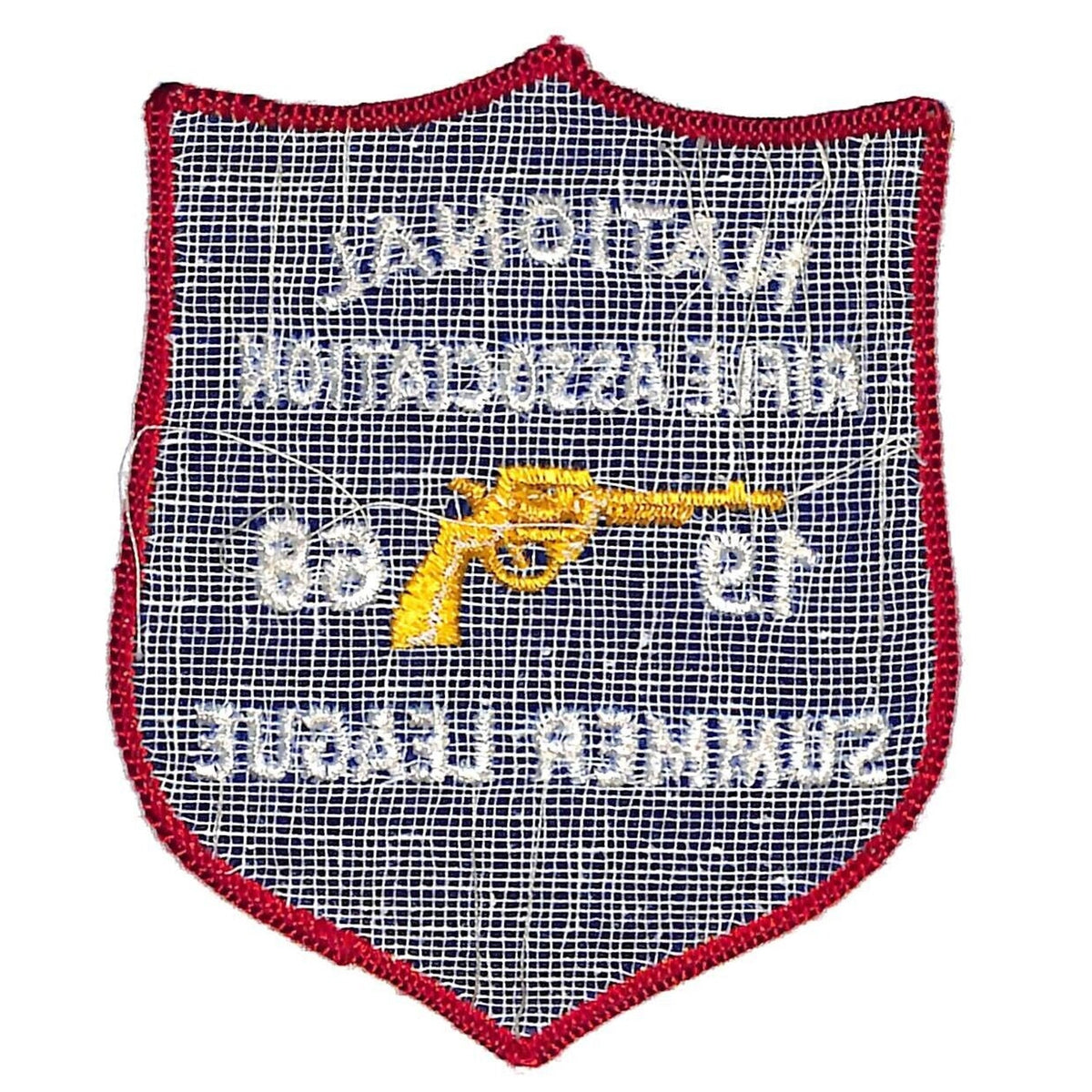 NRA Summer League 1968 Vintage Embroidered Patch 3 1/2" NOS VGC