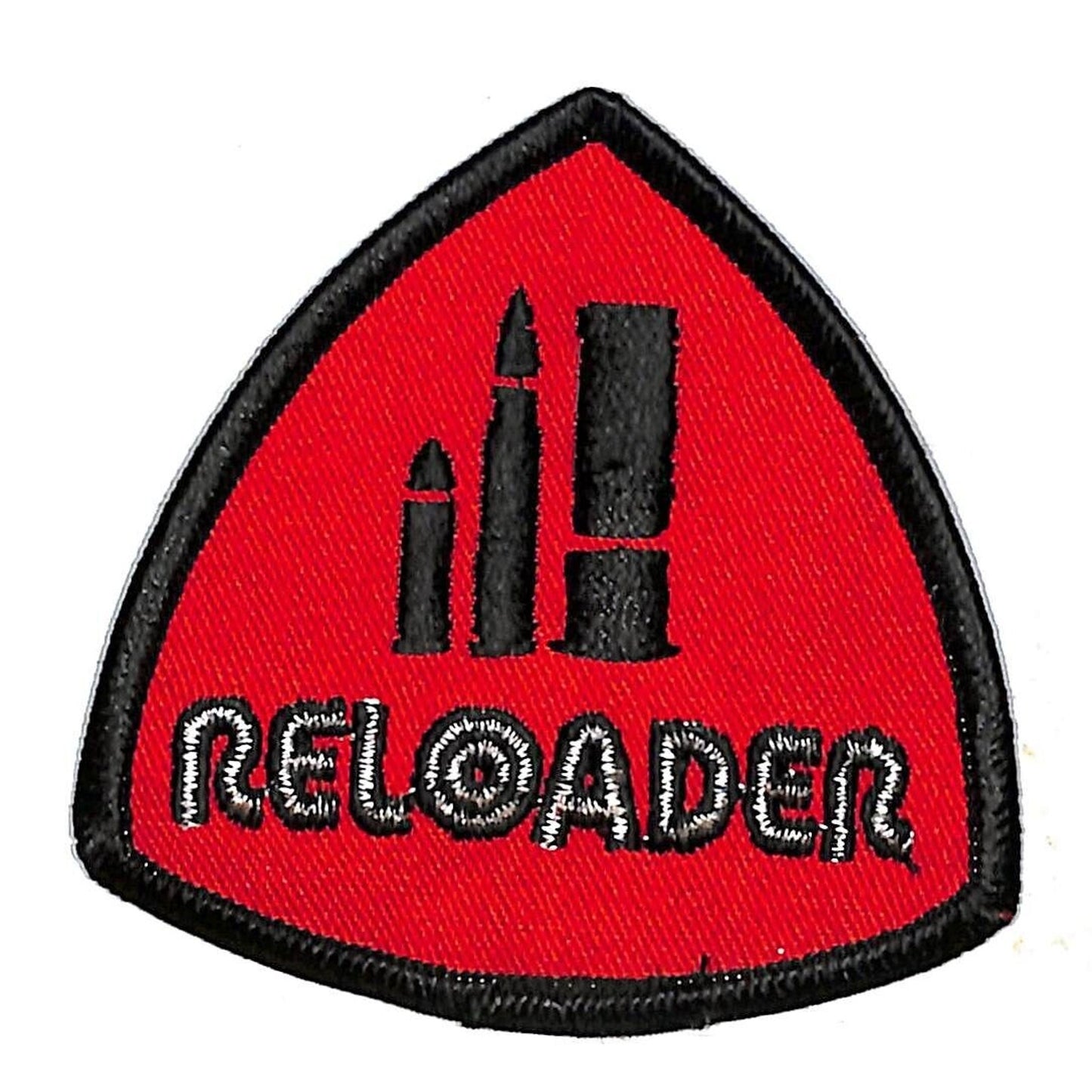 Reloader Firearms Related Vintage Embroidered Patch 3" c1970's-80's VGC NOS