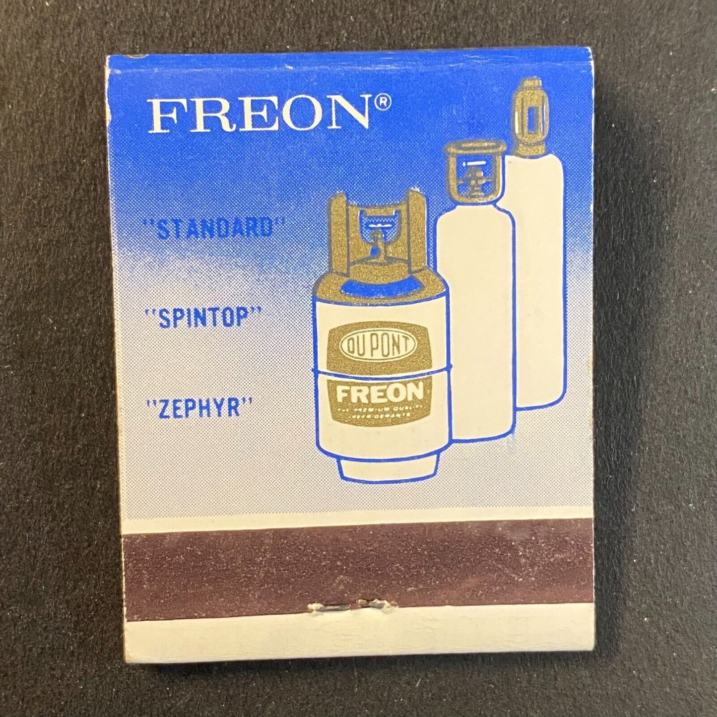 Dupont Freon / Airo Supply Co. Chicago c1973-1980's Full Matchbook VGC