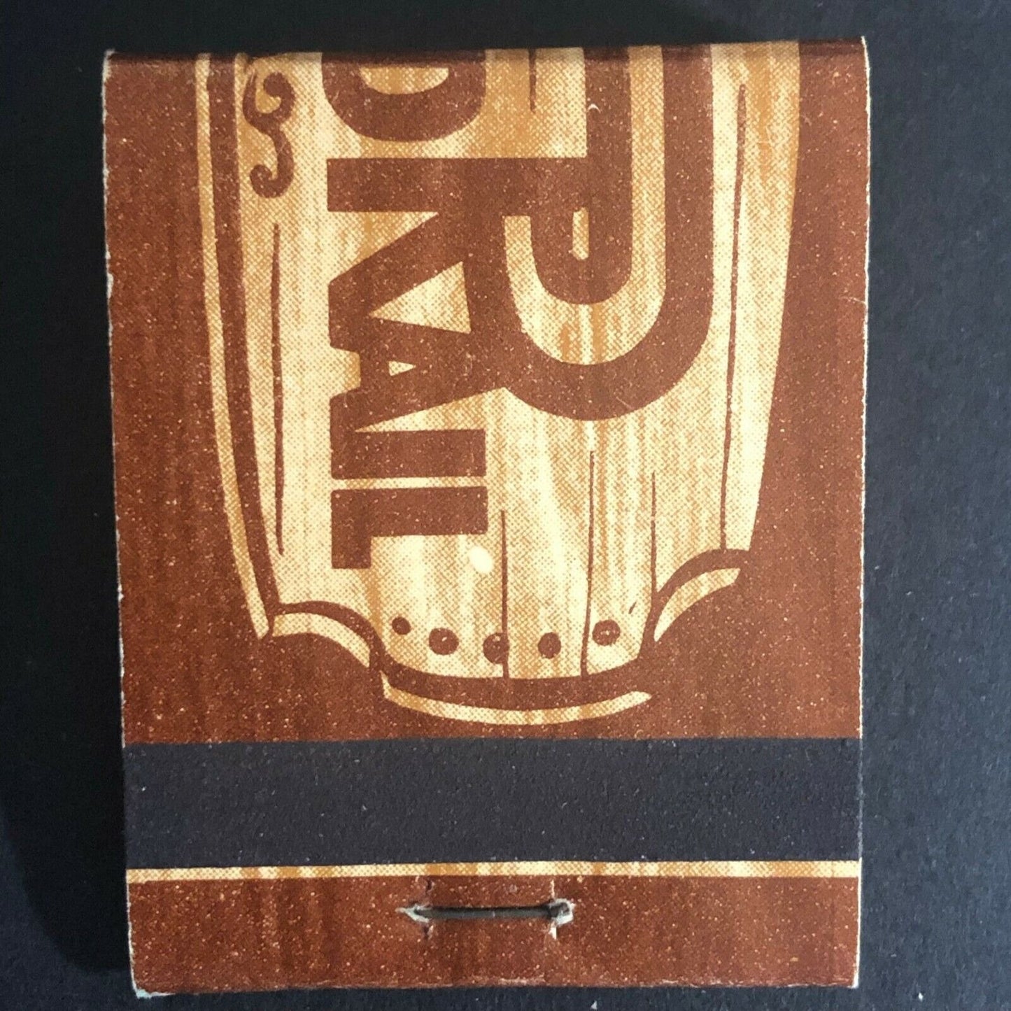 Evanston, IL The Third Rail Restaurant c1970's-80's Full Matchbook