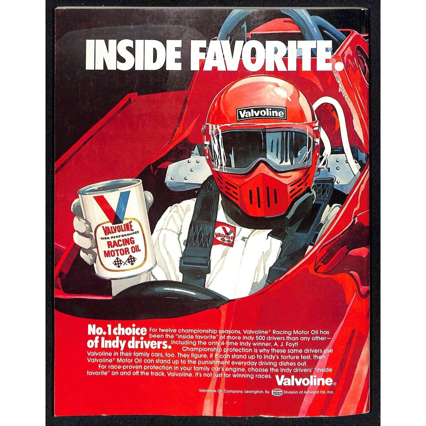 1981 Hungness Indianapolis 500 Yearbook VGC 216pp 1lb 5oz