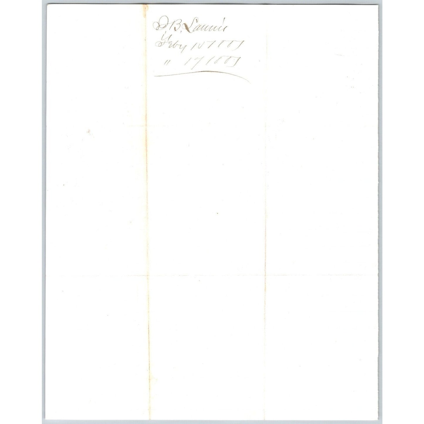 Feb 15 1881 ALS J.B. Laurin** Laurin, MT to Henry Elling* Virginia City, MT