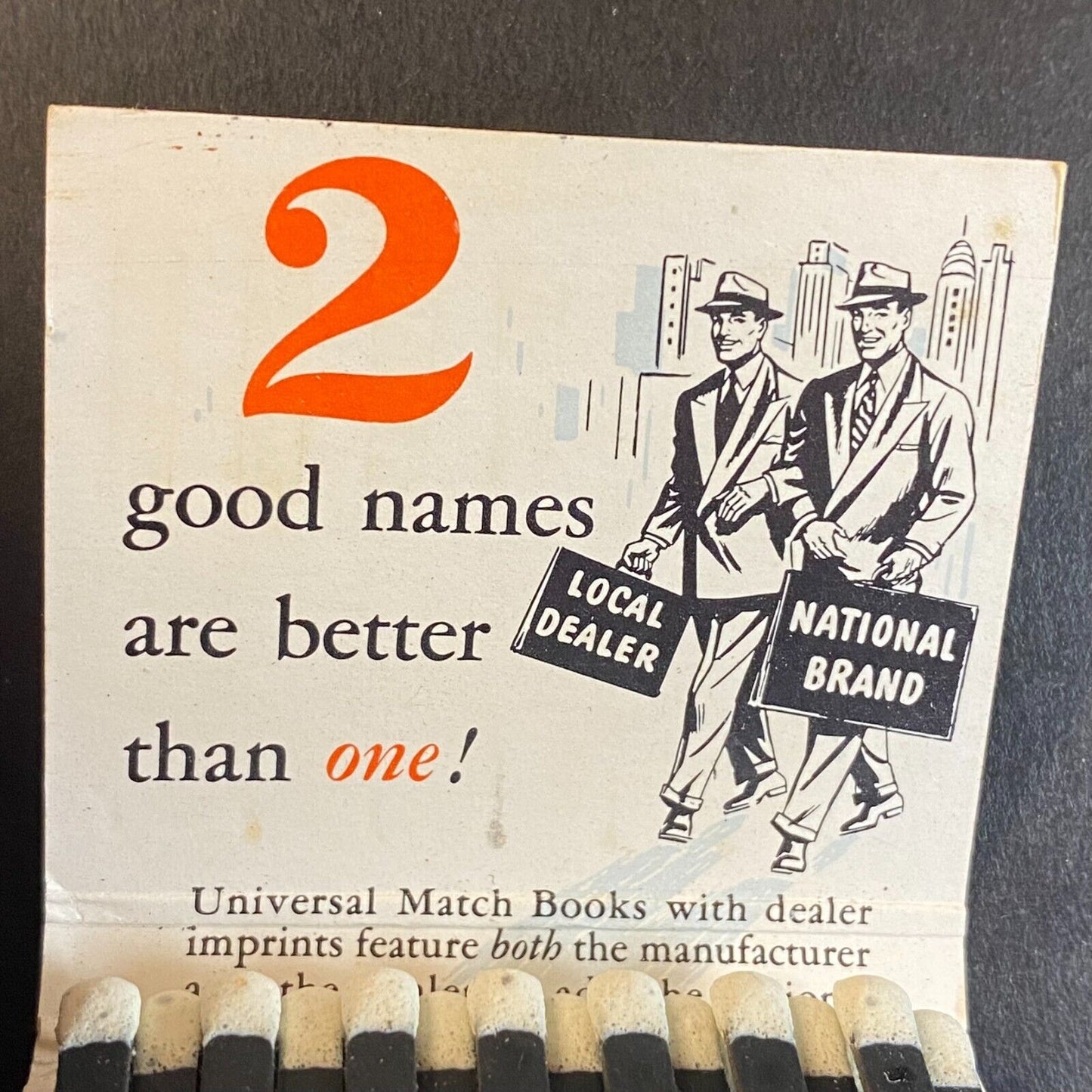 1960 23rd Annual SMI Convention Atlantic City, NJ Food Full Matchbook Scarce