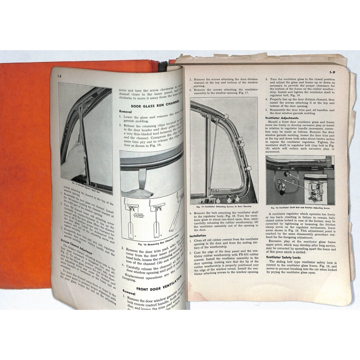 1942 Chevrolet shop Manual 200+pp 1 3/4 lbs. Detached Cover
