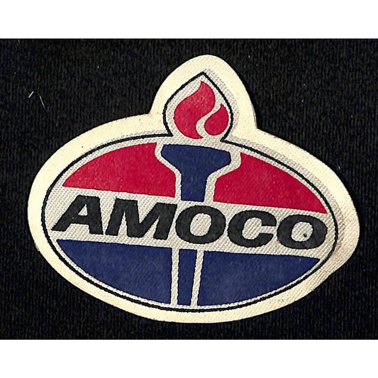 Amoco Pressed Fiber ? Patch 2 1/2" x 3" c1980's