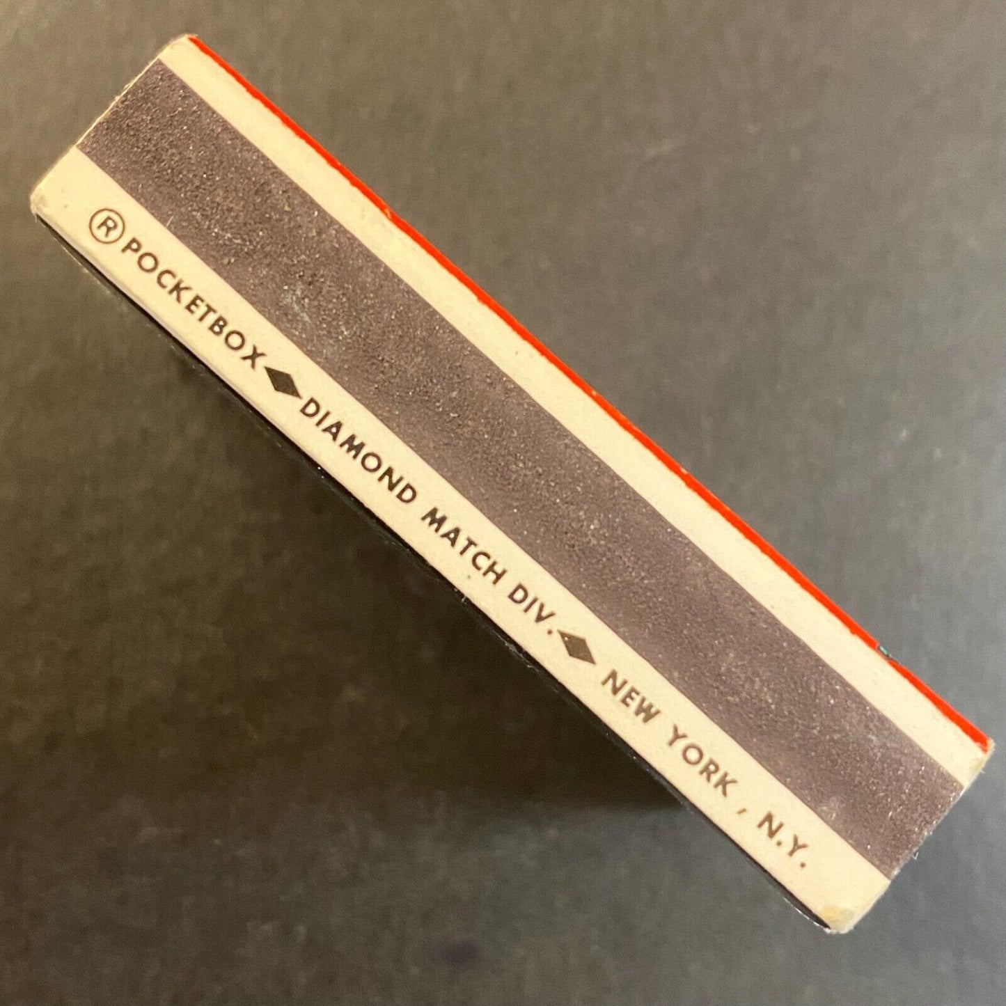 Gerald's Restaurant Michigan Ave Chicago Season's Greetings Matchbox c1970's VGC