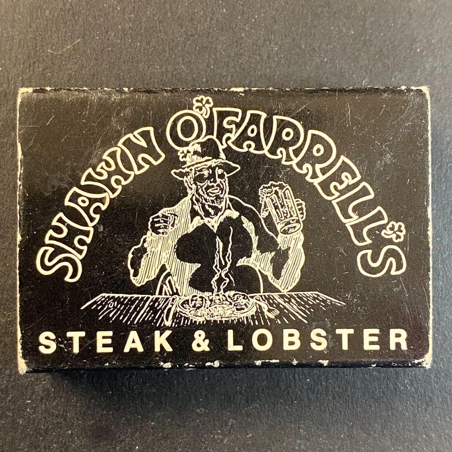 Shawn O'Farrell's Restaurant Montana c1978-80's Matchbox / Matchbook - Scarce