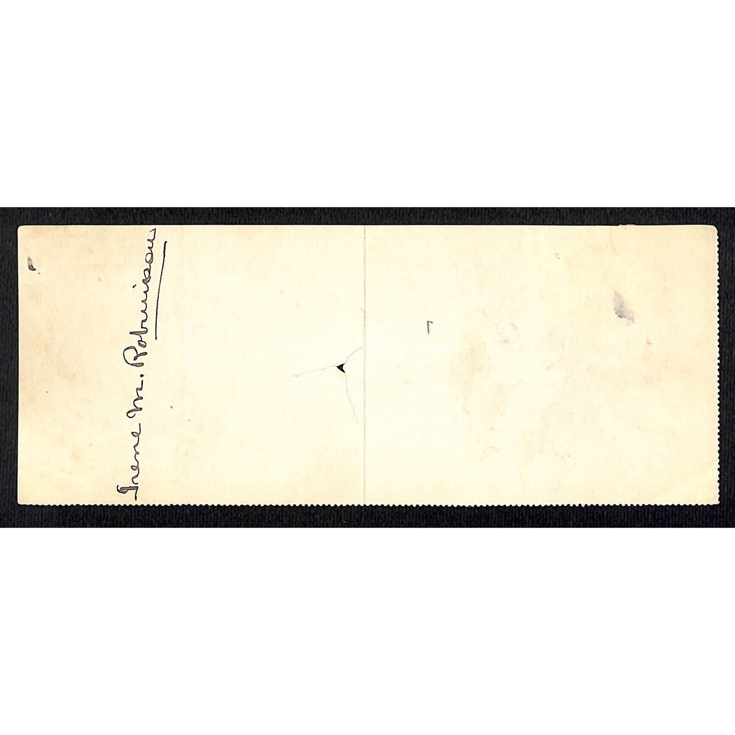 1899 Wells Fargo & Co Bank 63 Broadway NYC Check #52 w/ Rev Stamp Cash